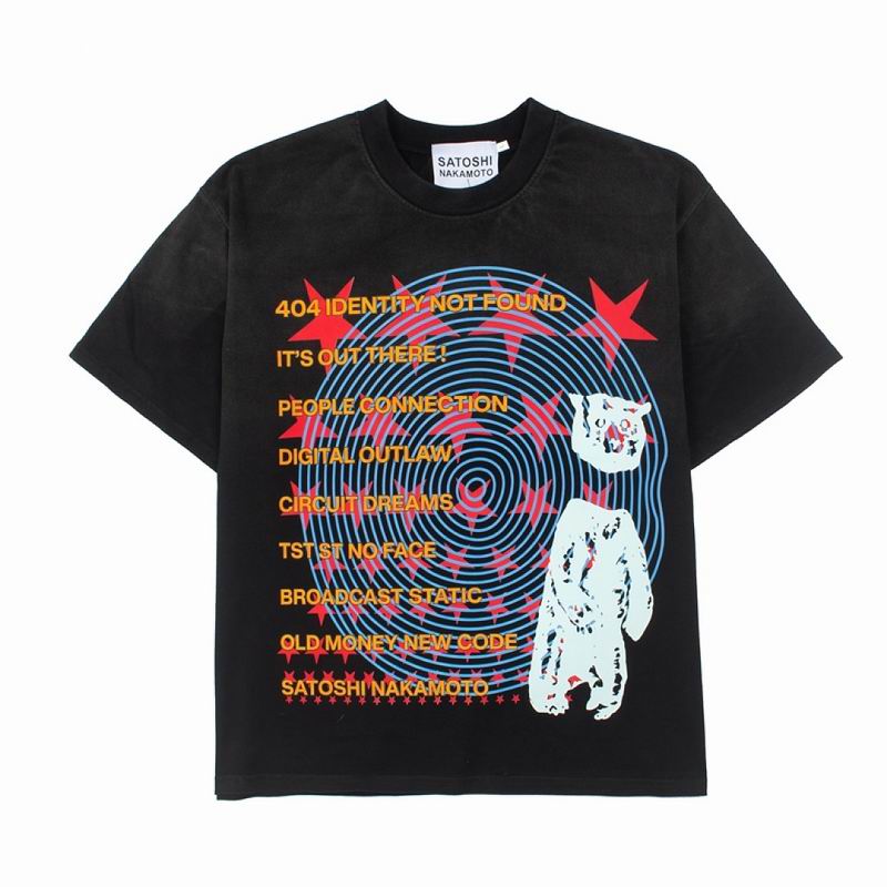 Satoshi Nakamoto M-2XL cztx9726
