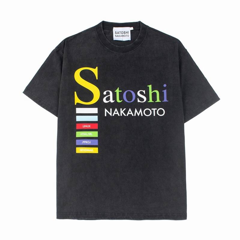 Satoshi Nakamoto M-2XL cztx9753