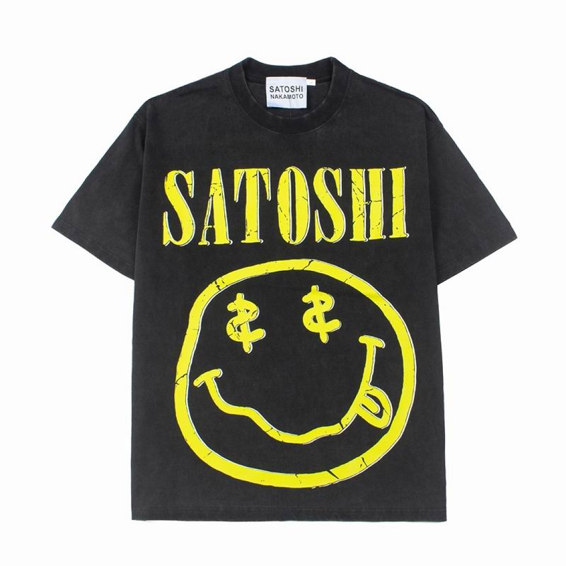 Satoshi Nakamoto M-2XL cztx9755
